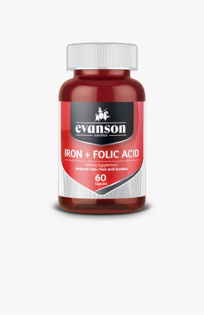 Evanson Nutrition Iron Folic Acid