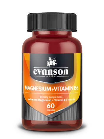 Evanson Nutrition Magnesium plus Vitamin b6